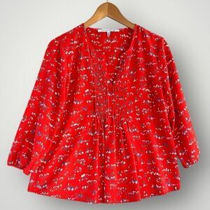 🎉5 for $45🎉 Collective concept top blouse shirt size XS